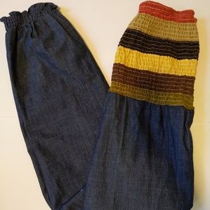 Naranda USA Small Sleeveless Jumpsuit Jeans Fall